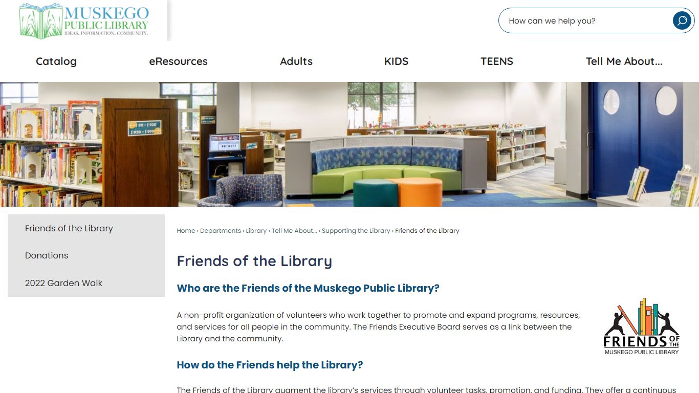 Friends of the Library | Muskego, WI